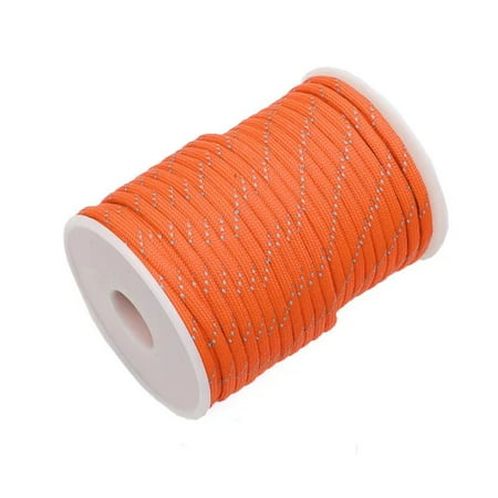 

QUHNG 550 Paracord Rope - Durable and High-Quality Reflective Finish - Ideal for Outdoor Activities such as Camping Survival and DIY Bracelet Making - Available in 84 Vibrant Colors - C