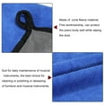 thumbnail image 4 of Uxcell Microfiber Cleaning Cloths 12 x 16" Guitar Cloths Microfiber Towels for Musical Guitar Piano Gray Blue 2 Pack, 4 of 6