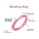 thumbnail image 3 of 10 piezas de goma flexible de silicona anillo de dedo de la boda banda anillo colorido tamao 9 Sunnimix Banda del anillo del dedo del silicón, 3 of 8