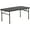 Black, variant on Mainstays 40" Plastic Adjustable Height Fold-in-Half Folding Table, Rich Black