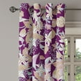 thumbnail image 3 of Ambesonne Grommet Curtain, , 50"x96", Purple Sand Brown White, 3 of 5