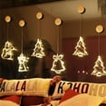 thumbnail image 1 of PENGXIANG Christmas Suction Cup Light Window Backdrop Decoration LED String Light For Indoor Home Bedroom Wedding Party New Year, 1 of 13