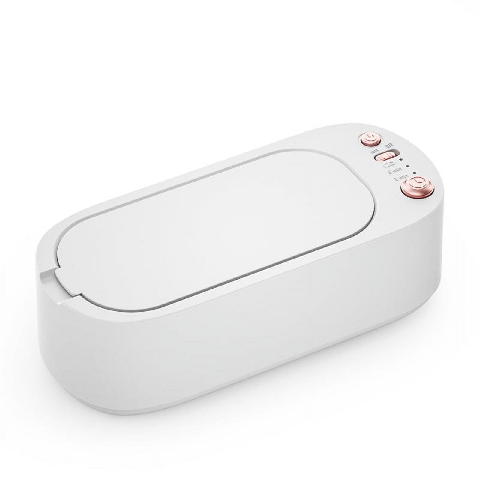 Ultrasonic Jewelry Cleaner Machine, Portable 45KHz Deep Cleaning Device With Large Capacity Tank And Multi Mode Operation, Professional Jewelry Glasses Cleaner Machine for Home Travel
