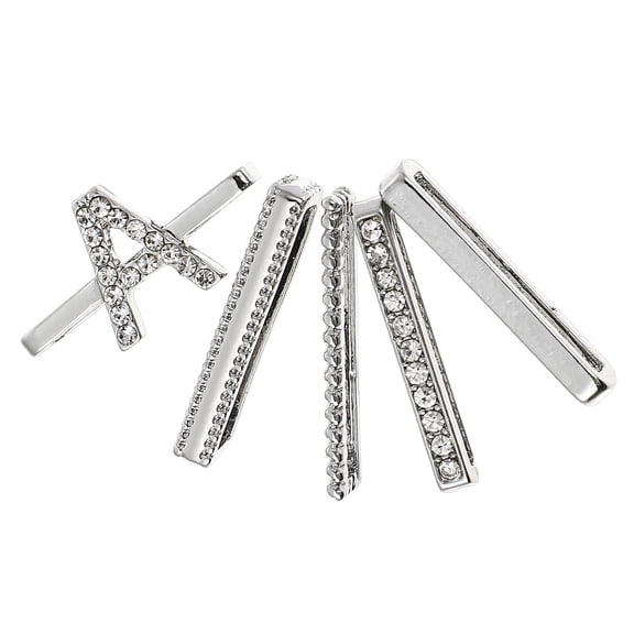 FELTECHELECTR 5Pcs Watchband Charms for Smartwatch Bands with Rhinestone Decor