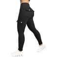 thumbnail image 4 of Gymfrog Leggings de levantamiento de glúteos con bolsillos, pantalones cargo de entrenamiento de cintura alta sin costuras para mujer, 4 of 4