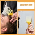 thumbnail image 3 of unbranded 2Ud Peine Estilizador De Afro De Plástico Marrón Con Anchos Para Desenredar, 3 of 8