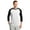 White/Black, variant on T200 Sport-Tek Men's Softball Shirt Colorblock Raglan Jersey