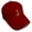 Burgundy, variant on Baseball Cap Nautical Anchor Outline Lifestyle Curved Arms Acrylic Hats for Men & Women Strap Closure White Design Only