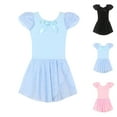 thumbnail image 7 of Zwiiyzr 2025 2-13Y Ballet Leotards for Girls Ballet Leotard With Skirt Ruffled Sleeve Toddler Dance Leotards Light Blue, 7 of 7