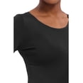 thumbnail image 4 of Healing Hands Women's Underscrub Soft Knit Melissa Longsleeve Scrub Tee with Breathable & Easy Care Fabric 5047, 4 of 9