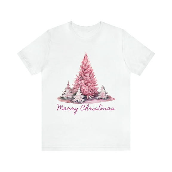 Merry Christmas Unisex Jersey Short Graphic Print Every Day Sleeve T-shirt