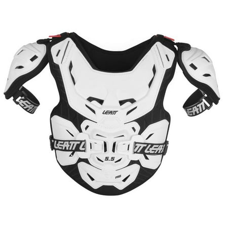 Leatt 5.5 Pro Youth Junior Chest Protector White (Best Chest Protector Atv)