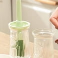thumbnail image 3 of Oil Brush, Multifunctional Safe High Temperature Resistant Wide Application Pastry Brush  for Camping Green,White,Red, 3 of 7