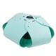 thumbnail image 4 of Cama túnel semicerrada para gatos, juguete interactivo, casa para gatos, suave, multiusos, tipo donut azul claro, 4 of 9
