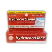 Dr. Sheffield's Hydrocortisone 1% Maximum Strength Anti-Itch Cream, 0.5 Oz