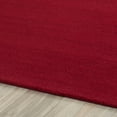 thumbnail image 5 of SAFAVIEH Himalaya Rachelle Solid Wool Area Rug, Red, 6' x 6' Square, 5 of 13