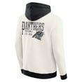 thumbnail image 3 of Men's Darius Rucker Collection by Fanatics Cream Carolina Panthers Distressed Graphics Full-Zip Hoodie, 3 of 6