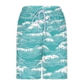 thumbnail image 5 of WAENQINLA Hawaiian Shorts for Men Tropical Print Graphic Quick Dry Swim Trunks Summer Casual Y2k Boho Board Shorts with Liner Sky Blue Shorts，Size S-3XL, 5 of 6