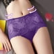 thumbnail image 2 of Braguitas de encaje de cintura media alta para mujer: braguitas sexys transparentes sin costuras que realzan las caderas, 8 colores, poliéster, para todas las estaciones, 2 of 4