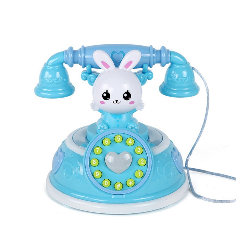 Kids Telephone Toy Smart Phone With Light Music Pretend Toys