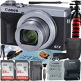 thumbnail image 1 of Canon PowerShot G7 X Mark III Digital Camera (Silver) with 2 Pieces SanDisk 64GB Memory Card + Case + Tripod + ZeeTech Professional Bundle, 1 of 9