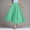 Mint Green, variant on Ladies Girls Solid Color Elastic Waist Long Flowing Bosimi Casual Dress Table Skirts for Rectangle Tables 6ft Desk Skirt Ruched Skirt Rave Skirt Floral Skirt Winter Skirts for Women Western Skirt Jean