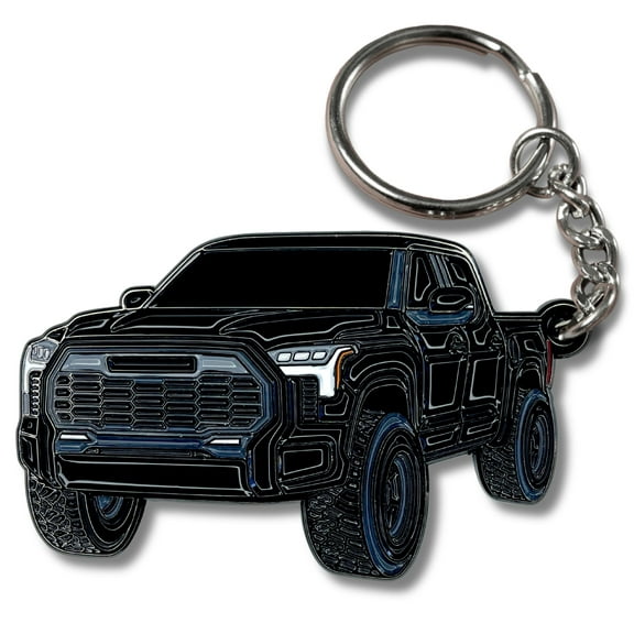 Accessories Metal Tundra Keychain 2024 2023 - Key Ring Fob Cover Ring Key Chain Toy Gift Truck
