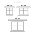 thumbnail image 3 of 25/28Mm Drape Pole Set (Sigma - Nickel) (48-84), 3 of 3