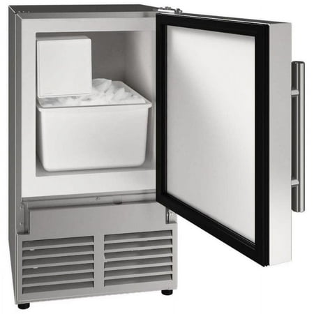 U-Line - 14" 23-lb Ice Maker - White