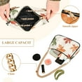 thumbnail image 2 of FORMRS Womens Shoulder Bag with Chain Strap Clutch Purse Cute Tote Handbag, Brown Autumn Leaves, 2 of 7