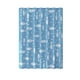 thumbnail image 1 of Yhmxh Decoración del baño Cortina de ducha de plástico impermeable con ganchos, diseño de peces y flores azules, ideal para decoración de baños y habitaciones. Gabinete de almacenamiento de baño, 1 of 5