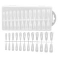 thumbnail image 2 of 240pcs Artificial Long Nail Tips Fake Nail Extension Tips Wearable Nail Tips for Nail Salon, 2 of 8