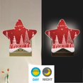 thumbnail image 4 of Star Night Light Auto On/Off Plug-in Wall Light with Light Sensor Warm White LED for Home Party Red Christmas Tree and Lights, 4 of 6