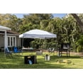 thumbnail image 2 of Quest Oversized Folding Chair with Cup Holder, Royal Blue, 2 of 3