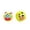 Orange + Yellow, variant on Sensory Smushers Squishy, Moldable Face Swap Squeeze Balls, 5 Cute Expressions Slow Rise Toys for Tactile Relaxation