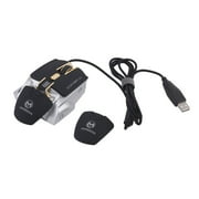 Morzzor Wired 4000dpi Optical Gaming Mouse Metal Mechanical Macro Programming