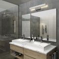thumbnail image 2 of Artika Riviera Modern LED Bathroom Vanity Light Fixture, Chrome, 2 of 5