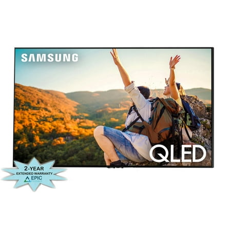 Samsung QN55Q80CDFXZA 55 Inch 4K QLED Quantum HDR Plus Smart TV with an Additional 2 Year Coverage by Epic Protect (2023)