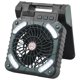 thumbnail image 1 of Ventilador de Mesa Ndcxsfigh solar 4 velocidades LED para acampar rojo, 1 of 9