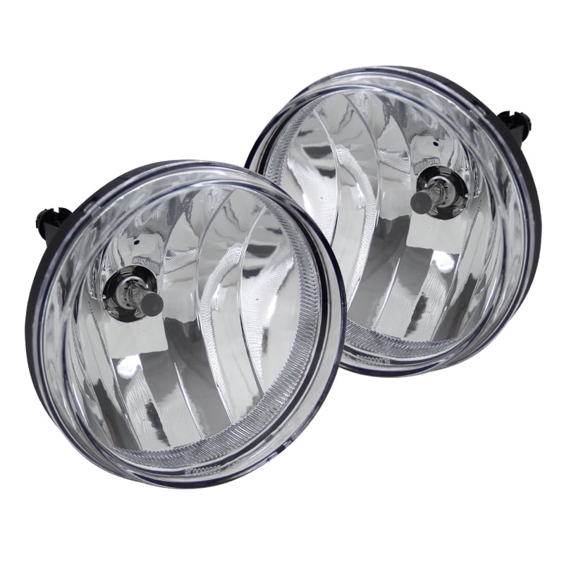 GMC 07-13 Sierra 1500 2500HD 3500HD Pickup Clear Bumper Fog Lights+Switch+Bulbs