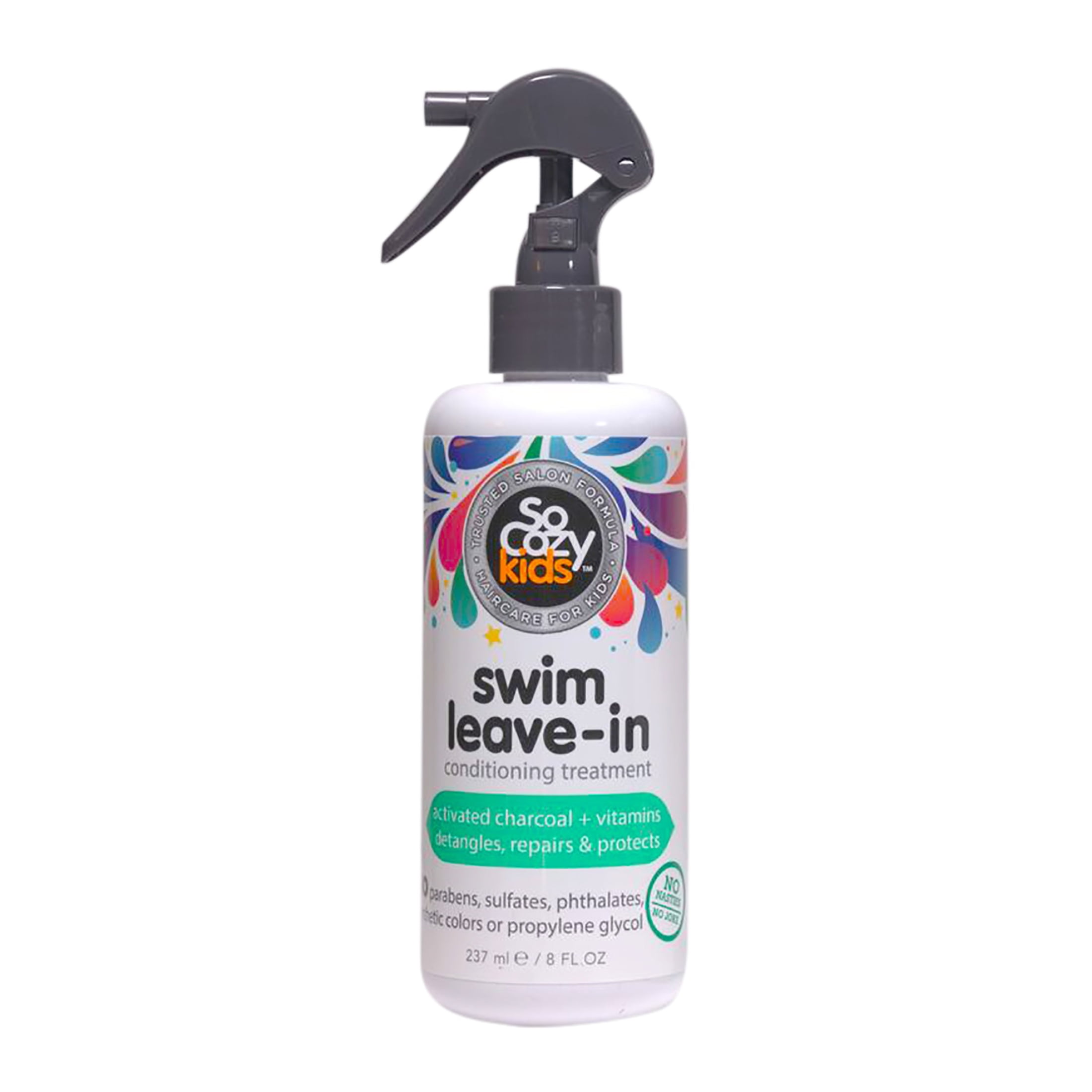 SoCozy Swim Detangling Leavein Conditioner with Jojoba Oil, Loco Lime