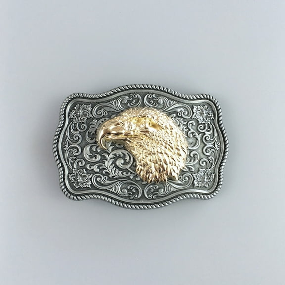 JEAN'S FRIEND Small Size Vintage Eagle Head Western Belt Buckle
