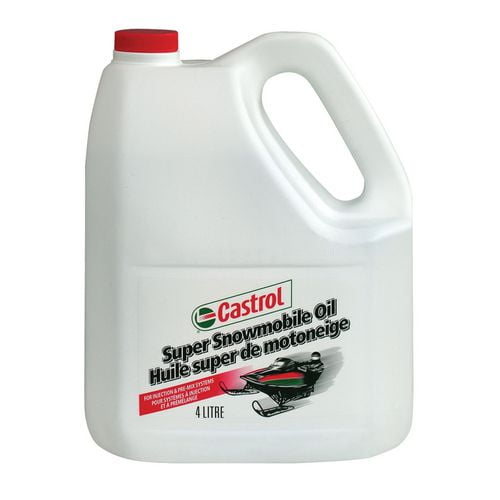 Castrol Super Snowmobile Oil – 4 Litre, For all for all makes of snowmobiles.