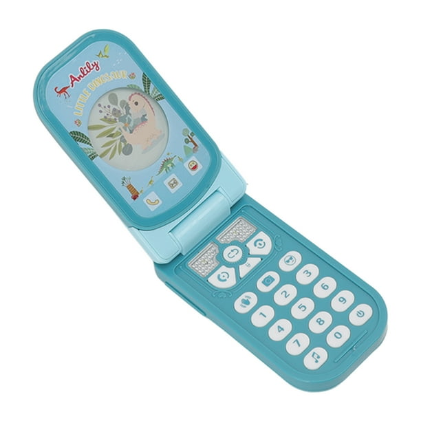 Cell Phone Baby Toy Volume Adjustment Portable Educational Flip