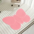 thumbnail image 6 of Bathroom Non Slip Shower Mat | Foot Scrubber & Dead Skin Remover | PVC Massage Bath Rug with Suction Cups | Durable Pink Floor Mat for Bathtub or Shower | 35x53 cm | 1 Piece, 6 of 6