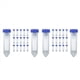 thumbnail image 1 of Tubos de CentríFuga CóNicos CientíFicos de 50 Ml, [Paquete de 100] Tubos de Ensayo de PláStico con Tapones de Rosca, Tubos de Ensayo EstéRiles de 50 Ml con Tapas, 1 of 6