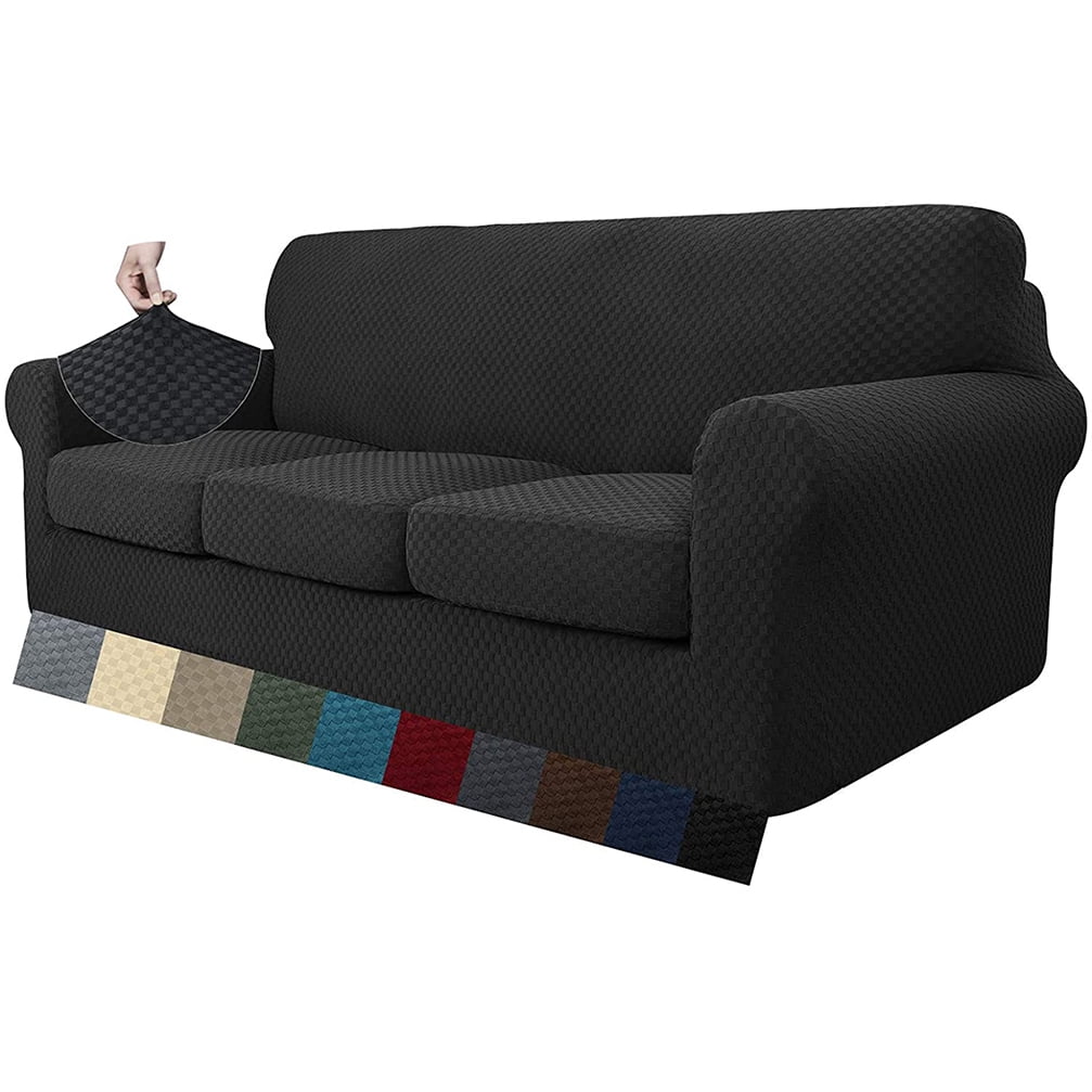 4 Piece Newest Jacquard Extra Large Couch Covers For 3 Cushion Couch
