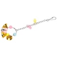 thumbnail image 4 of Acrylic Bell Toy, Bite-resistant  Hanging Swing Bells Toy With Own Fixing Accessories For, 4 of 8