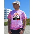 thumbnail image 2 of Corgi Miss You Tie Dye Cyclone Men -Image by Shutterstock, Male Medium, 2 of 4