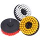 thumbnail image 4 of Accesorio de cepillo de taladro Ticfox tapete de alfombra 3 piezas cepillo redondo, 4 of 12